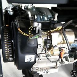 SILENT Hyundai HY7000LEk Electric Start Open Frame Petrol Generator 3 year Wrnty