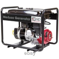 SIP MEDUSA Portable Petrol Generator Honda 7.2kVa 12hp 389cc Engine 25L Tank