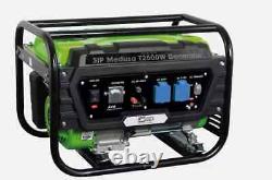 SIP Medusa T2500W Portable 4 Stroke Petrol Generator 230v 15lt Petrol Tank