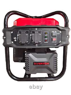 SPARK 2000W Petrol Inverter Generator Portable 4 Stroke Engine Camping