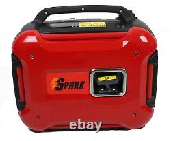 SPARK 2000W suitcase Silent Inverter Petrol Generator Portable 4 stroke Power