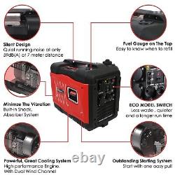 SPARK 3000W suitcase Silent Inverter Petrol Generator Portable 4 stroke Power