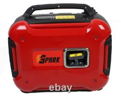SPARK Pure Sine Wave 2kW Petrol Suitcase Inverter Generator 2000W, 2000 watt