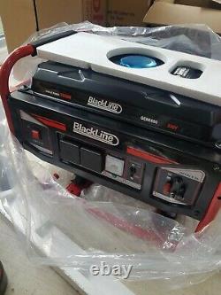 SUPER CHARGE 6600 BLACKLINE Generator 3.4kva 8HP Petrol Pull Cord Starter BNIB