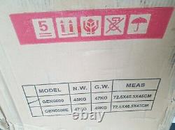 SUPER CHARGE 6600 BLACKLINE Generator 3.4kva 8HP Petrol Pull Cord Starter BNIB