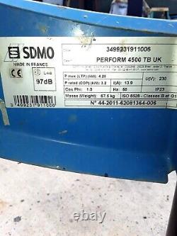 Sdmo Perform 4500 Tb 5.25kva 4.2kw Generator