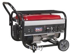 Sealey 3100W Generator 7hp 4-Stroke Engine 230V G3101