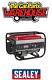 Sealey G2201 Generator 2200w 230v 6.5hp Motorhome Garage Travel Petrol 4 Stroke