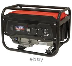 Sealey Robust 2200w Heavy Duty Open Frame Petrol Generator 1 Year Warranty