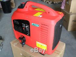 Silent Petrol Generator 2.2 Kw Electric / Remote Start 2 Year Uk Warranty