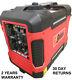 Silent Suitcase Inverter Petrol Generator 2000w Portable Camping 4 Stroke Power