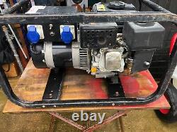 Site Petrol Generator 2 x 110volts / 2 x 240volts 3.5kva Great working condition