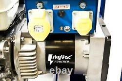 SkyVac All Purpose Portable Generator Power Honda GX200 5.0kva Petrol