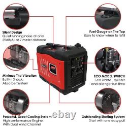 Spark Petrol Generator Silent Portable Inverter generator 3000W 300W Suitcase