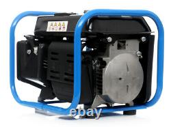 TA980 Portable Petrol Generator 2,1 HP 2 stroke 1250W 62 dB Camping DIY