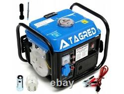 TA980 Portable Petrol Generator 2,1 HP 2 stroke 1250W 62 dB Camping DIY