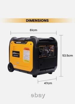 (Unboxed but never started) Inverter Generator 5.0kW 5kVA 230V