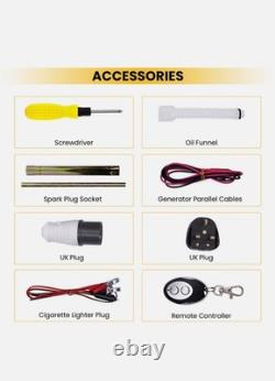 (Unboxed but never started) Inverter Generator 5.0kW 5kVA 230V