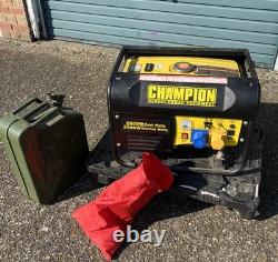 Used Champion 2800W Portable Petrol Generator Frame Type Bouncy Castle Blower
