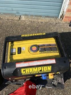 Used Champion 2800W Portable Petrol Generator Frame Type Bouncy Castle Blower