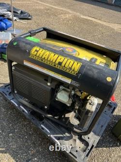 Used Champion 2800W Portable Petrol Generator Frame Type Bouncy Castle Blower