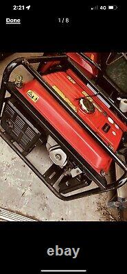 Used honda petrol generator
