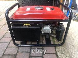 Used petrol generator Honda engine 2.5Kva 110v and 240v