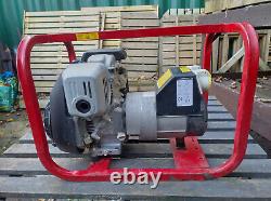 Used portable Honda GC160 5.0 petrol generator