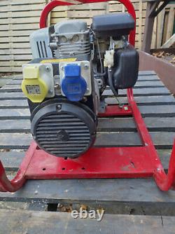 Used portable Honda GC160 5.0 petrol generator