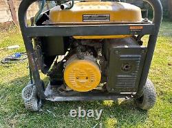 Used portable petrol generator