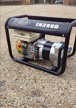 Villiers 2.8 KVA 2.5kw open frame petrol generator EN2500 British Built