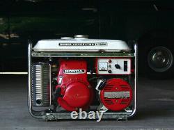 Vintage Honda generator E1500E K2. Good condition, working. Made in Japan