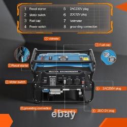 WILGOON 2200W Petrol Portable Inverter Generator 4 Stroke for Camping RV UK