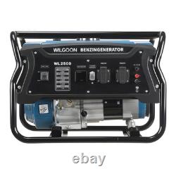 WILGOON 2200W Petrol Portable Inverter Generator 4 Stroke for Camping RV UK