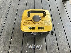 Wolf Power 800 Two Stroke Generator Motorhome Camping Off Grid Garage 240v 720w