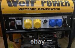 Wolf WP7500E Petrol Generator