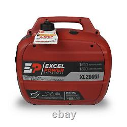 XL2000i 1.8kW 1800w Petrol Inverter Lightweight Suitcase Generator Home Backup