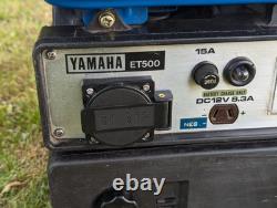 Yamaha ET500 Vintage Petrol Generator 1979 Retro Quiet Fully Working 500W
