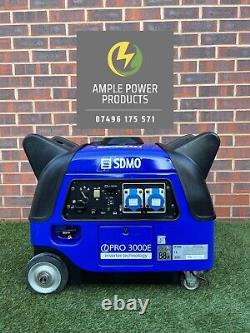Yamaha Powered SDMO 3000W Silent Inverter Generator Petrol Honda EU30 £1300