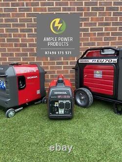 Yamaha Powered SDMO 3000W Silent Inverter Generator Petrol Honda EU30 £1300