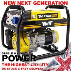 Ancienne générateur d'essence 3000W 3.75KVA Wolf Portable Camping Power WPB4010LR