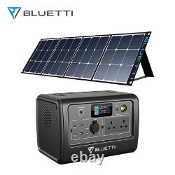 Bluetti Eb70 1000w Centrale Électrique Lifepo4 Pv120 Panneau Solaire Flexible120w Mono Uk