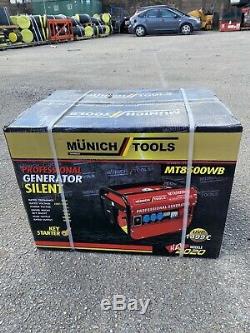 Brand New Generator Professional Silencieux Mt8500wb Essence