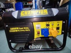Champion Cpg3500 2800w Générateur D'essence Automatique Règlement 230v & 110v