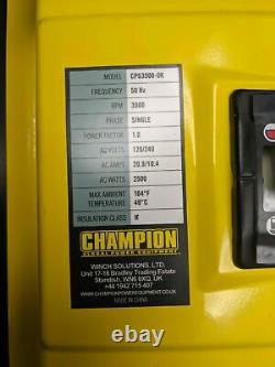 Collection Seulement Ex-display Champion 2800w Générateur D'essence Cpg3500