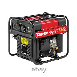 Dernier générateur inverter à essence Clarke IG3500AF 3,4 kW à cadre ouvert