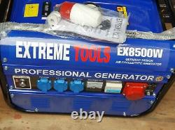 Extreme Tool Professional Generator Générateur D’essence Silencieux Ex8500w