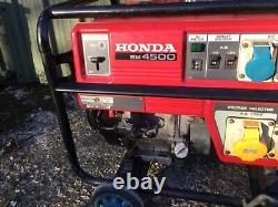 Générateur D'essence Honda Em4500 Sur Roues. Toutes Les Machines Originales Hampshire