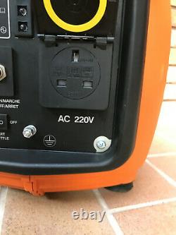 Générateur D'essence Inverter Portable Valise Silencieux Coté Sortie 2000w
