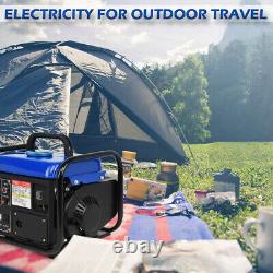 Générateur D'essence Portable 2-stroke 1200w Recoil Manuel Démarrer Camping Power Uk